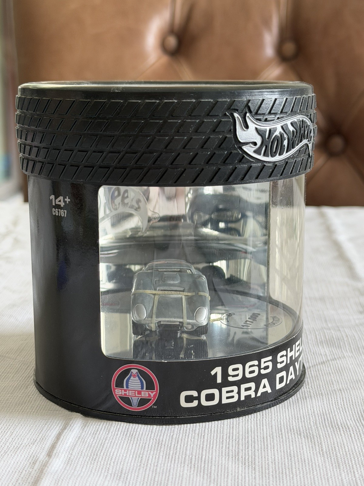 Hot Wheels 1965 Zamac Shelby Cobra Daytona | Oil Can Racing Series | 3/4