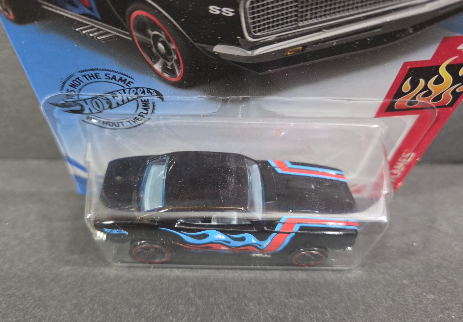 2018 HOT WHEELS ’67 Camaro Black “Kroger Exclusive” HW Flames, Free Shipping