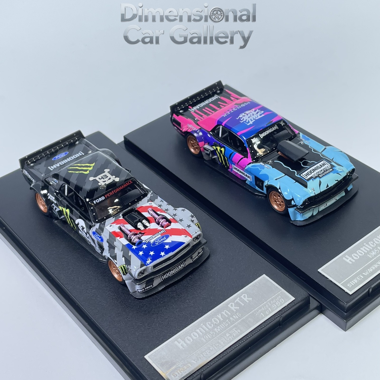 SW Ken Block Ford Mustang Magic Claw painted 1:64 alloy car model
