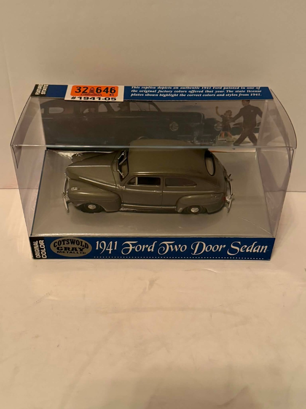 1941 Ford Two Door Sedan Fleer 1:43 Die-Cast in Box – PICK YOUR COLOR!!! NIB