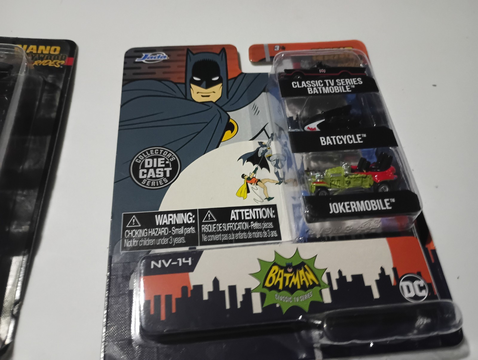 Jada Nano Hollywood Rides: 1966 TV Classic Series Batman Collector’s Series