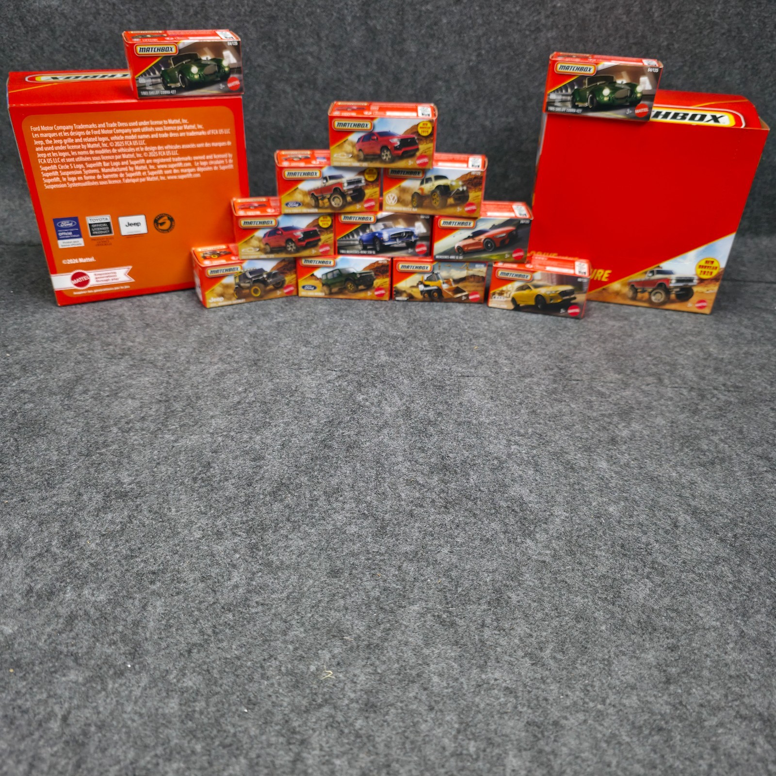 2026 Matchbox Case F Power Grabs Box Lot Of 10 New – NO Chase Inside