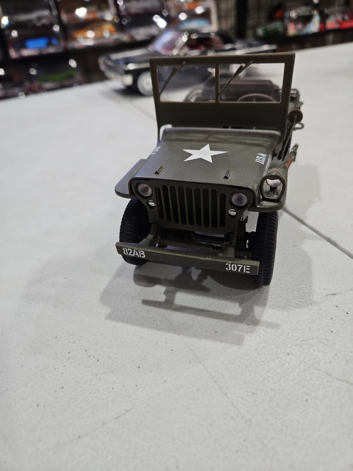1941 Willys Army Jeep Scale 82AB 307E USA 20491132 S – 🇺🇸 SHIPPED 🇺🇸