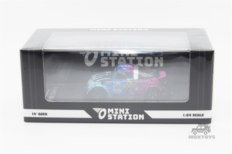 Mini Station 1:64 Beetle-Targa Block43 Diecast Model Car