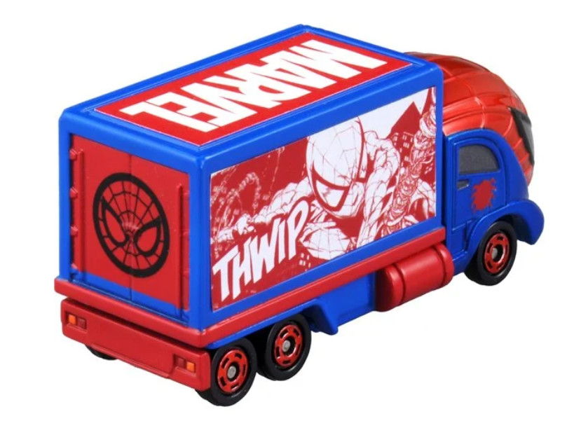Takara Tomy Tomica Marvel Tune Masked Carry Spider-Man Evo 1.0 Diecast Car