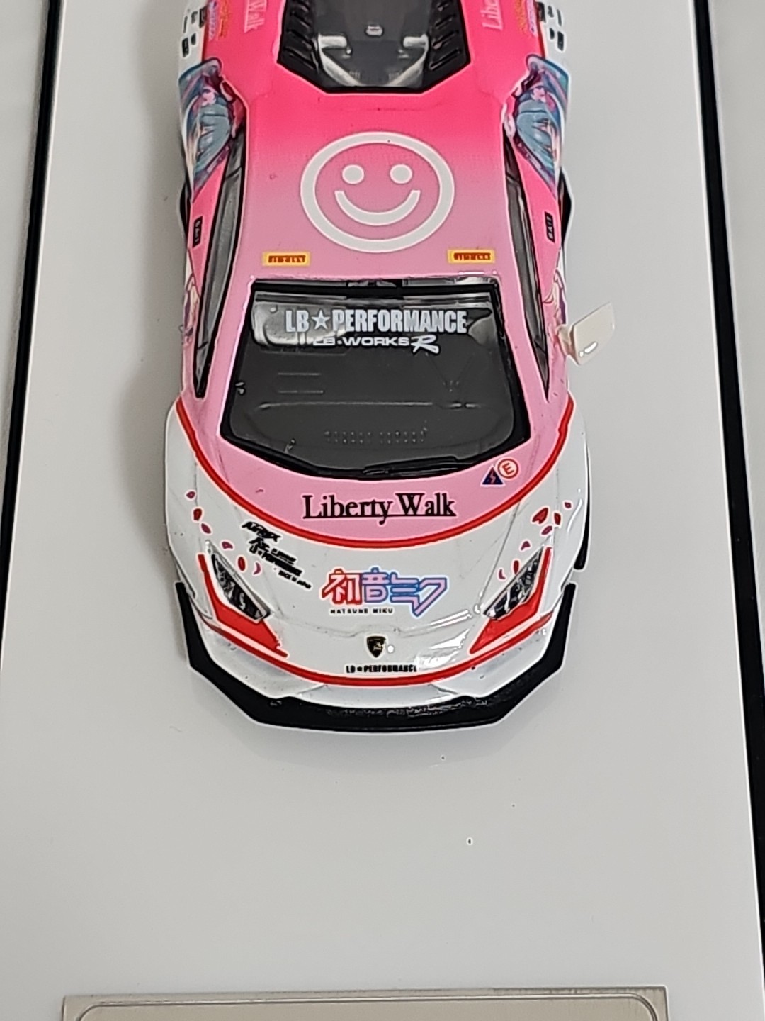 King Model Lamborghini Huracan LP610 LB 1.0 Hatsune Blue 1:64
