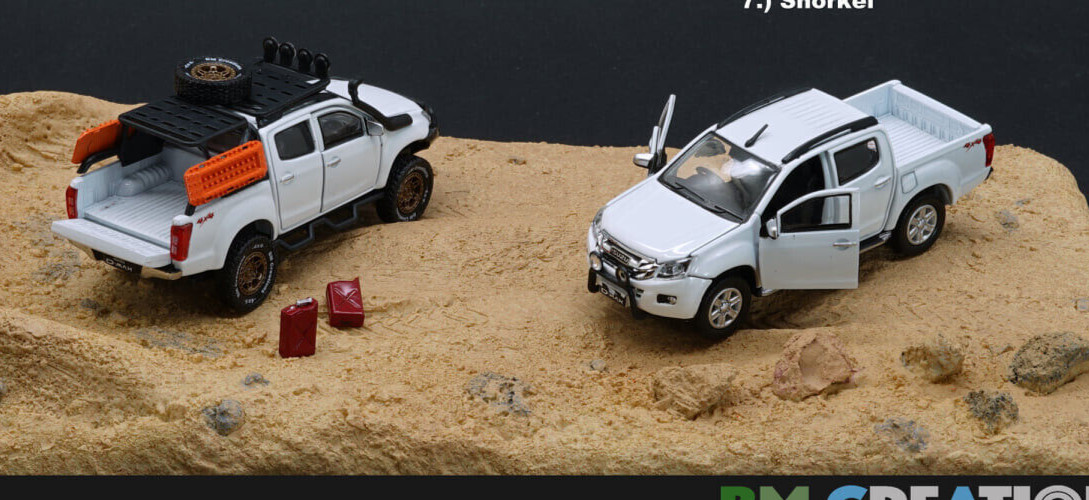 1/64 ACCESSORY PACK For 2016 ISUZU D-MAX -64BACC2
