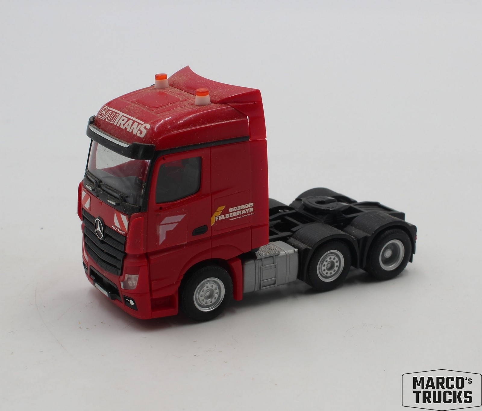 Herpa MB Actros 11 tractor unit “Bautrans Felbermayr” custom build 1:87 /H27463