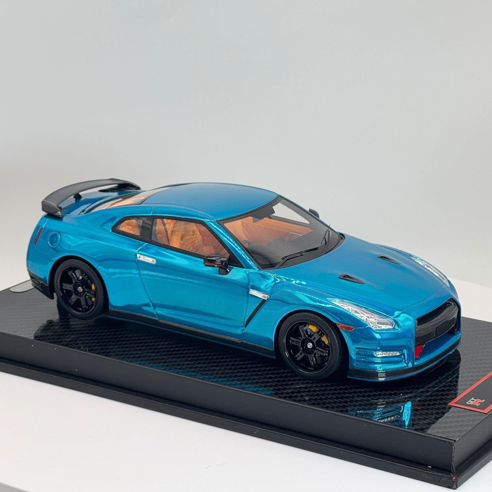 1/18 Nissan GT-R R35 Limited 9/19 [Full Carbon Blue] [YY Model ] No ivy autoart