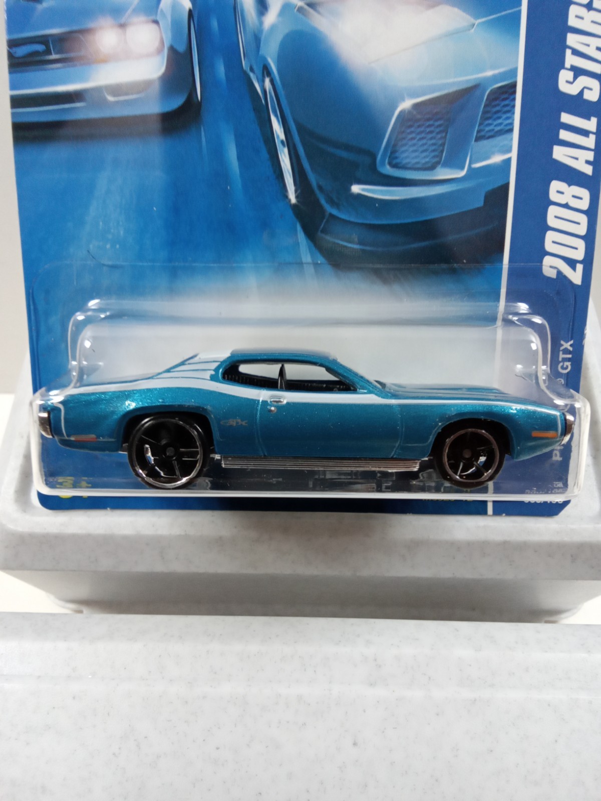 Hot Wheels 2008 All Stars Series ‘71 PLYMOUTH GTX Kmart Color Exclusive M27 A