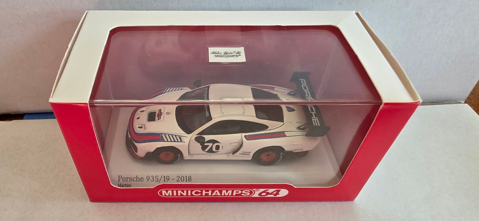 Minichamps 1/64 Porsche 935/19 2018 Martini (B4)