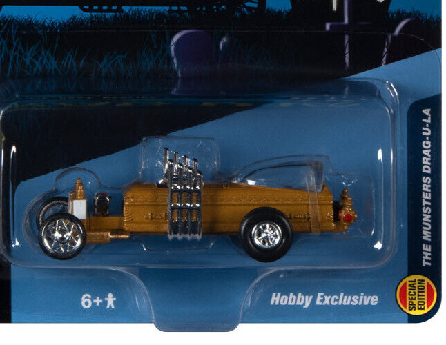 Johnny Lightning Silver Screen The Munsters Drag-U-LA – Hobby Exclusive 1:64 Car