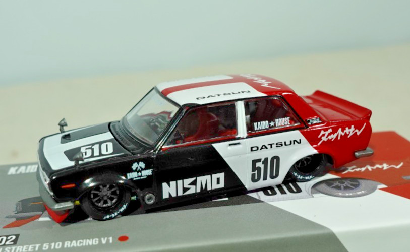 Kaido House Mini GT Datsun Street 510 Racing V1 1/64