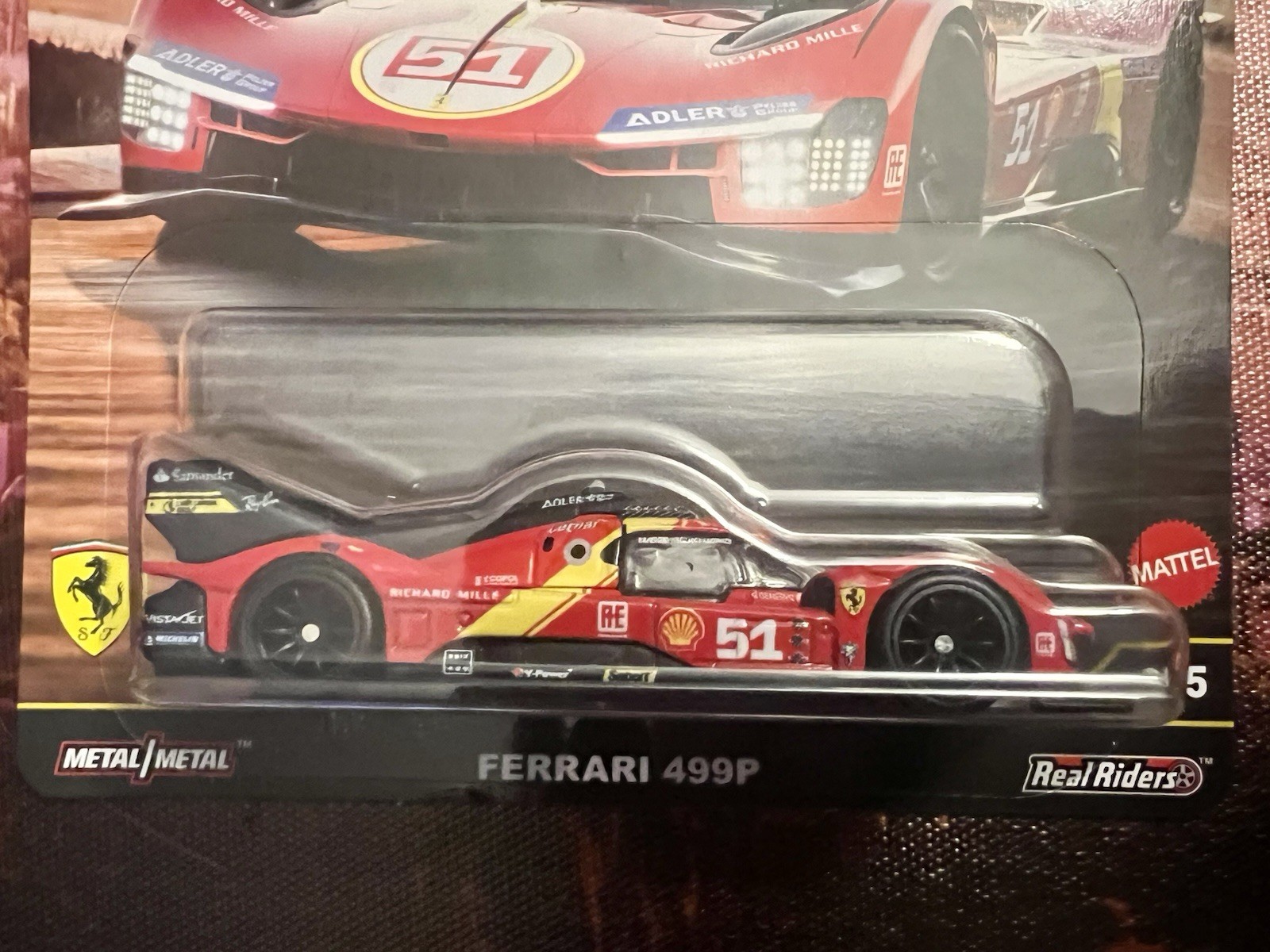 Hot Wheels Premium Car Culture Circuit Legends JBK49 FERRARI 499P Scale 1 64