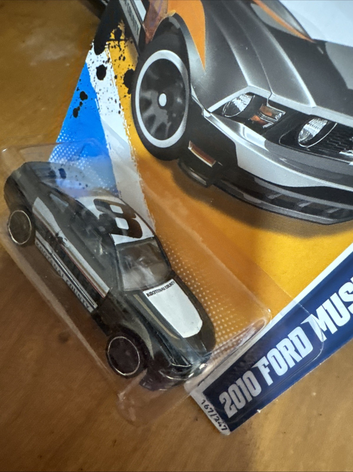 Hotwheels 2010 Ford Mustang GT Sheriff Car Main Street ‘12 Read Description