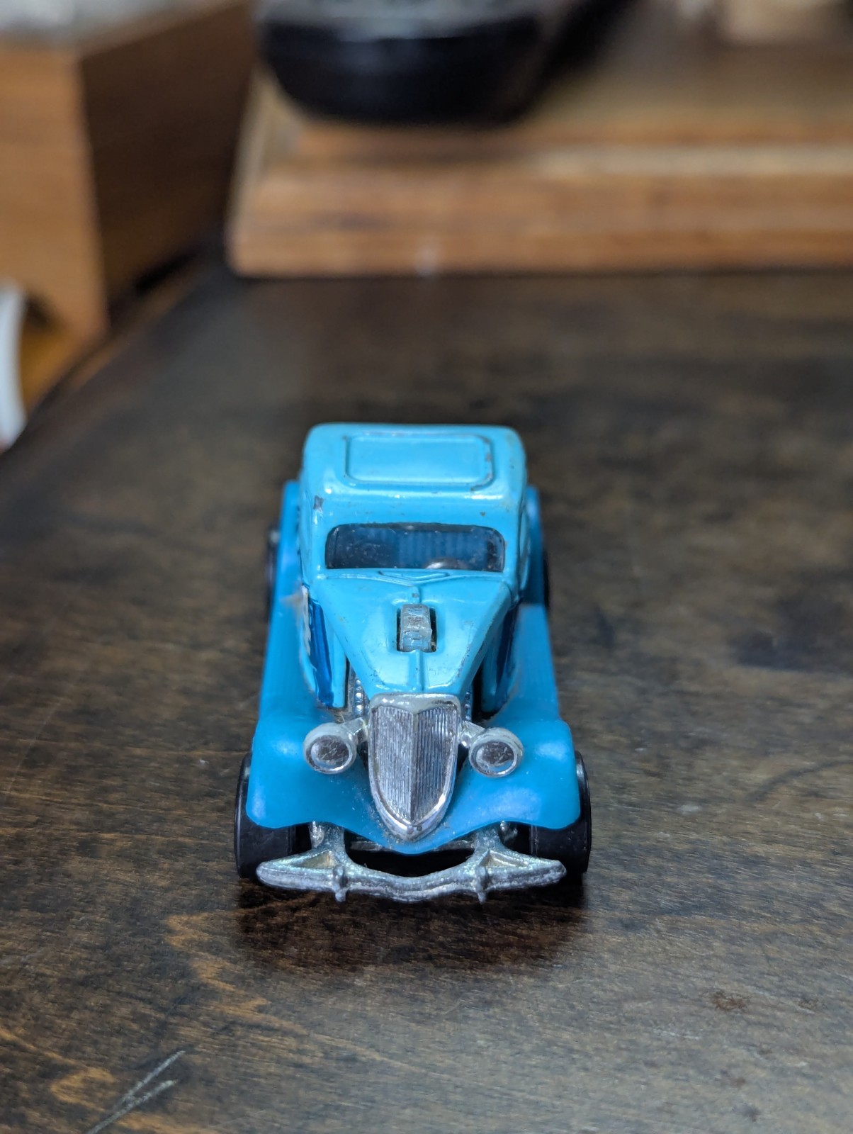 Hot Wheels Showroom American Turbo (2014) 3-WINDOW ’34 FORD (189/250) Turquoise