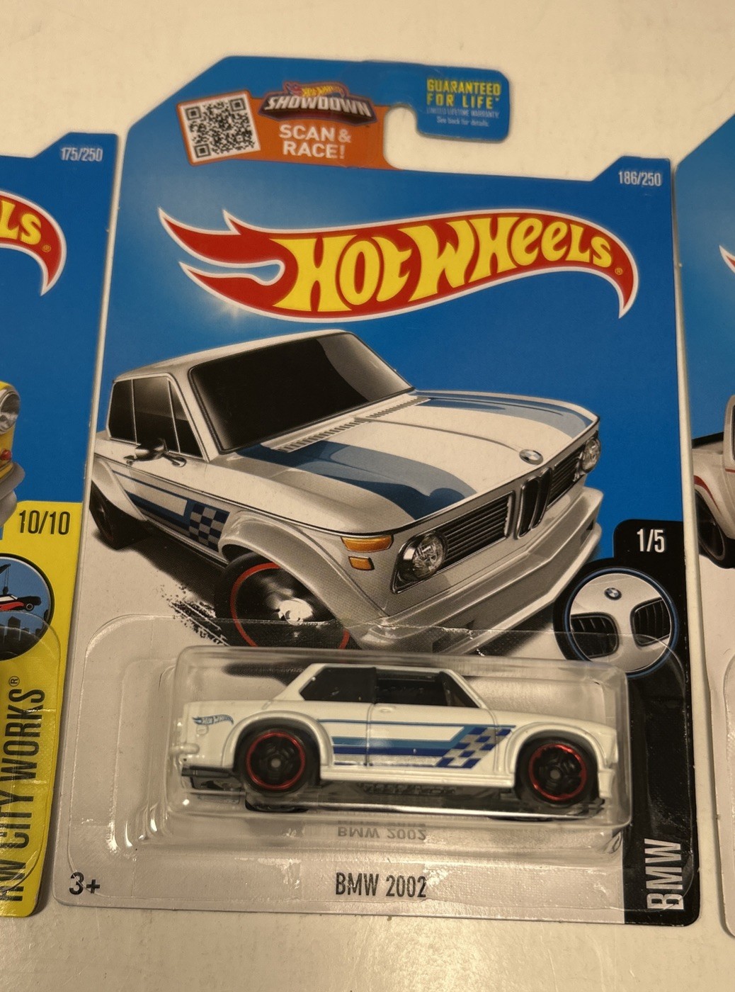 Hot Wheels 2015 Datsun 510, Morris Mini, Silverado, BMW 2002, Austin Van Lot 5