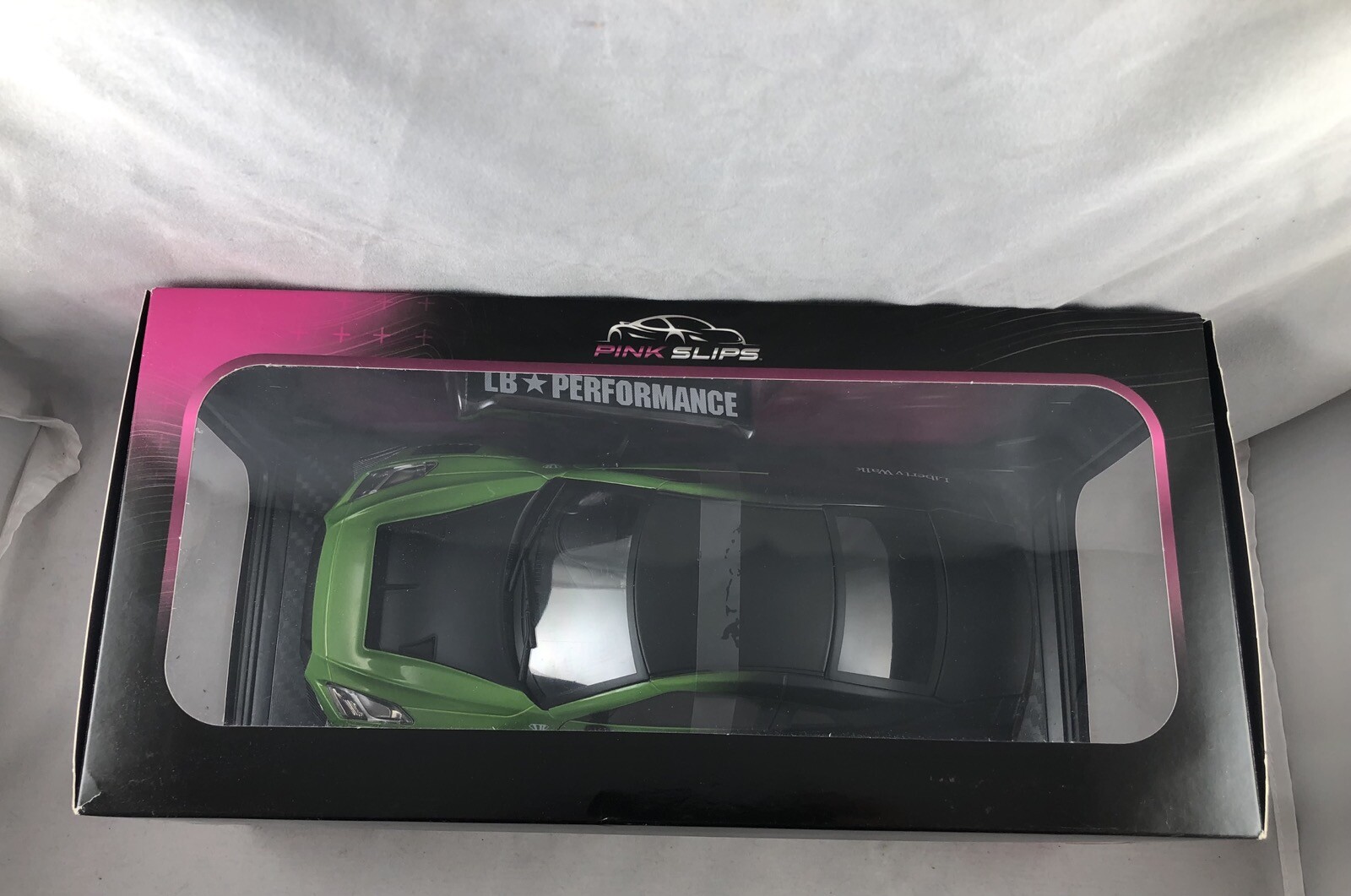 Jada 1:18 Pink Slips Nissan GT-R (R35) with Liberty Walk Body Kit Green