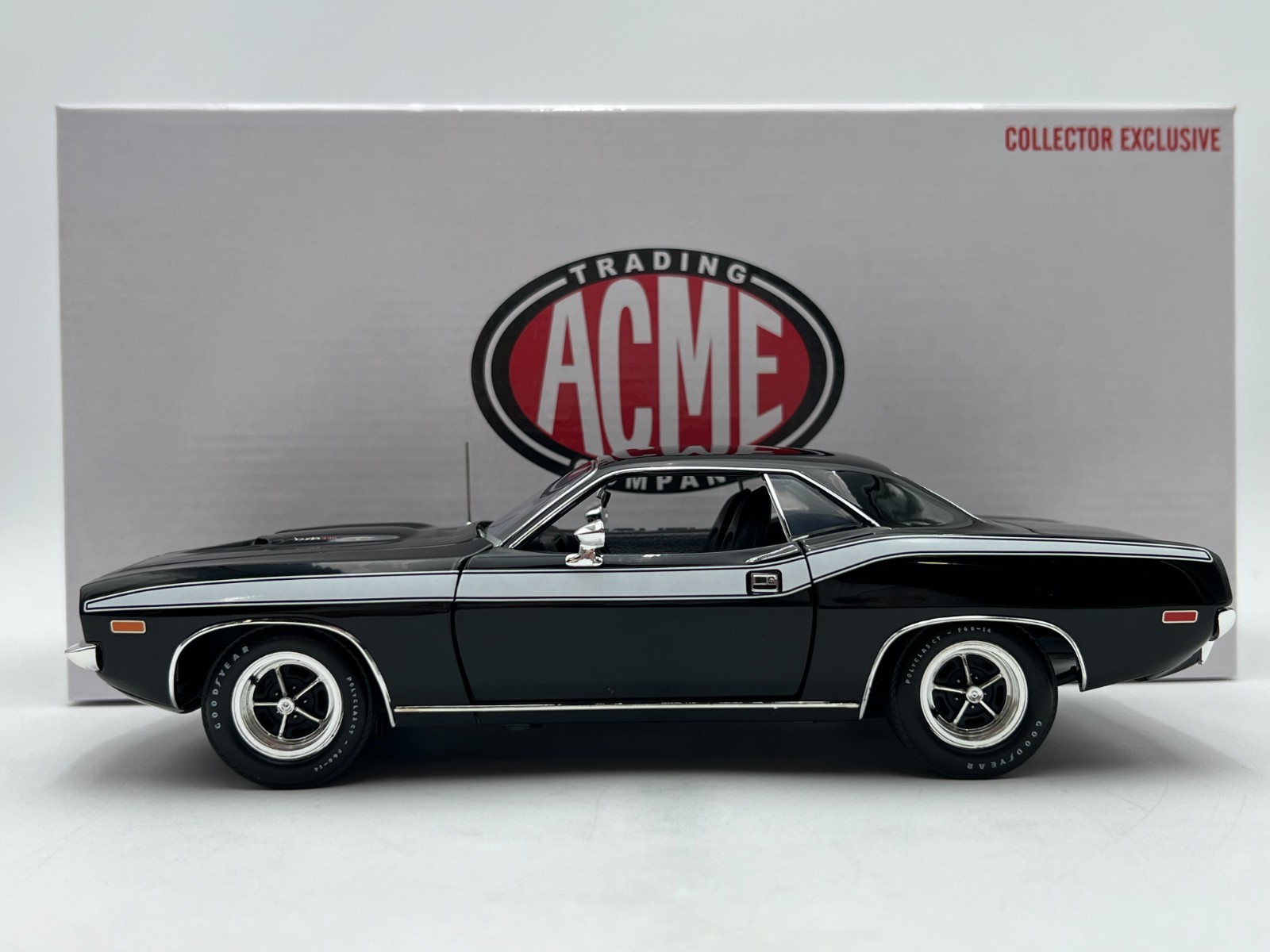 ACME EXCLUSIVE – 1:18 SCALE – 1972 Plymouth ‘Cuda 340 *SPARE MODEL* – A1806137HT