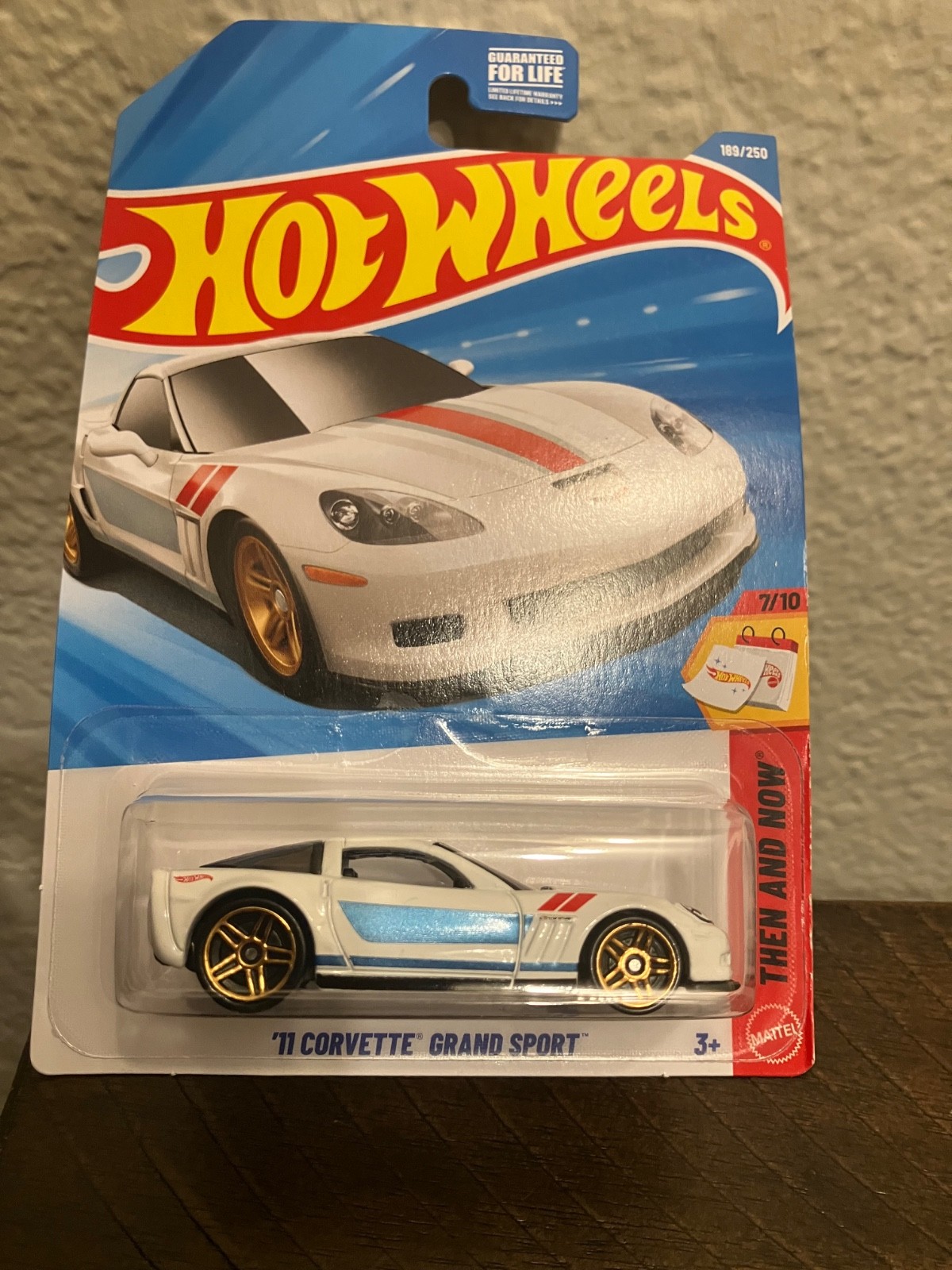 ’11 Corvette Grand Sport #189 Then and Now 7/10 2026 Hot Wheels Mix J