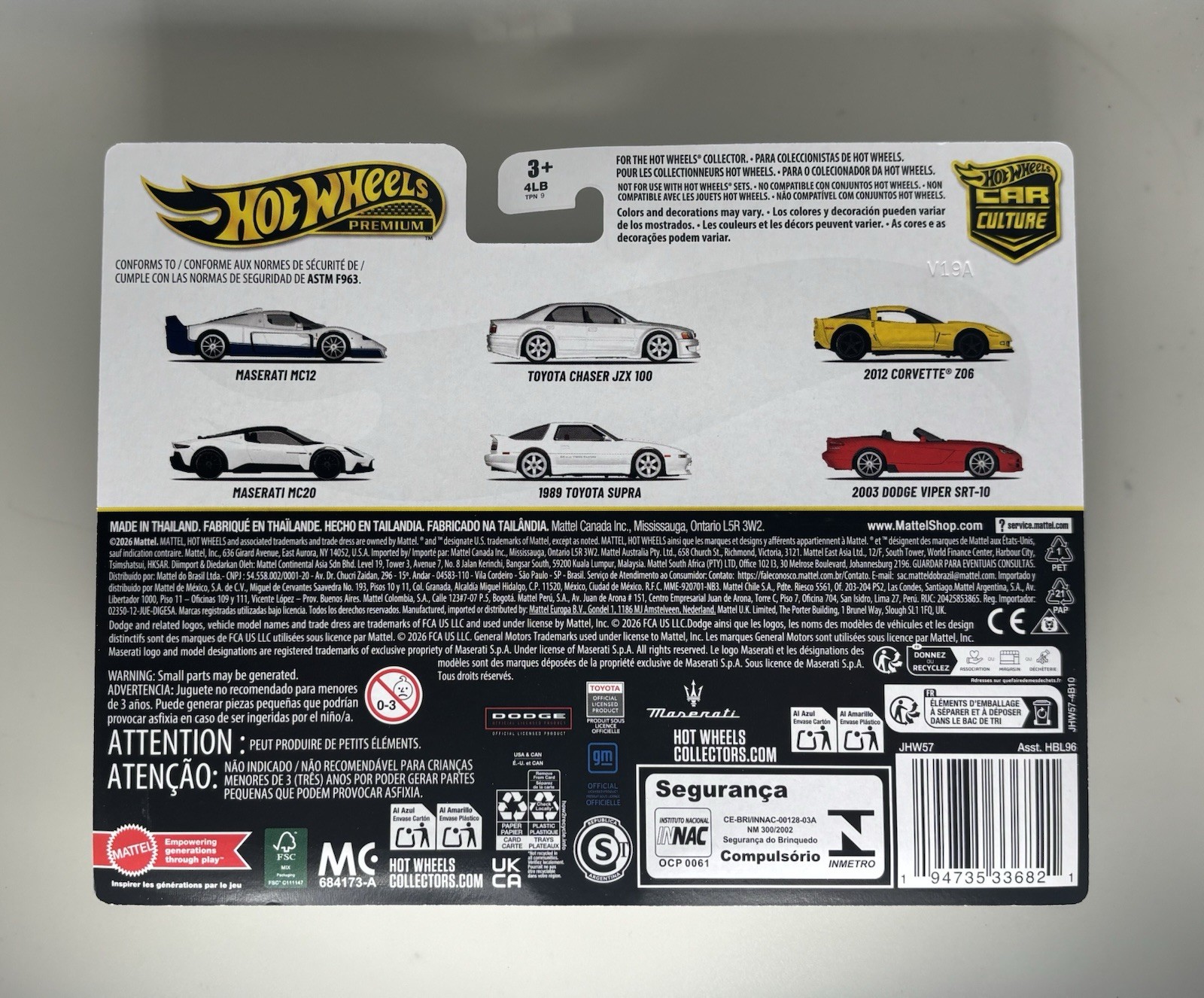 2026 Hot Wheels Car Culture 2 Pack Toyota Chaser JZX 100 & 1989 Toyota Supra