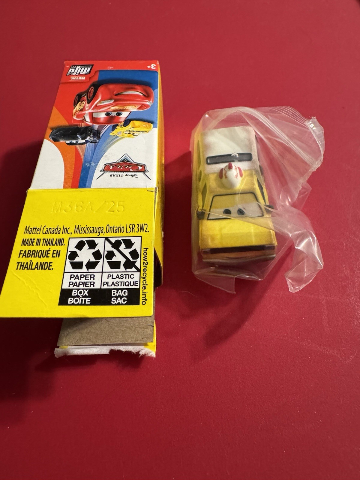 2019 Disney Pixar Cars Mini Racers TODD Pizza Planet Truck Series 3 New #25