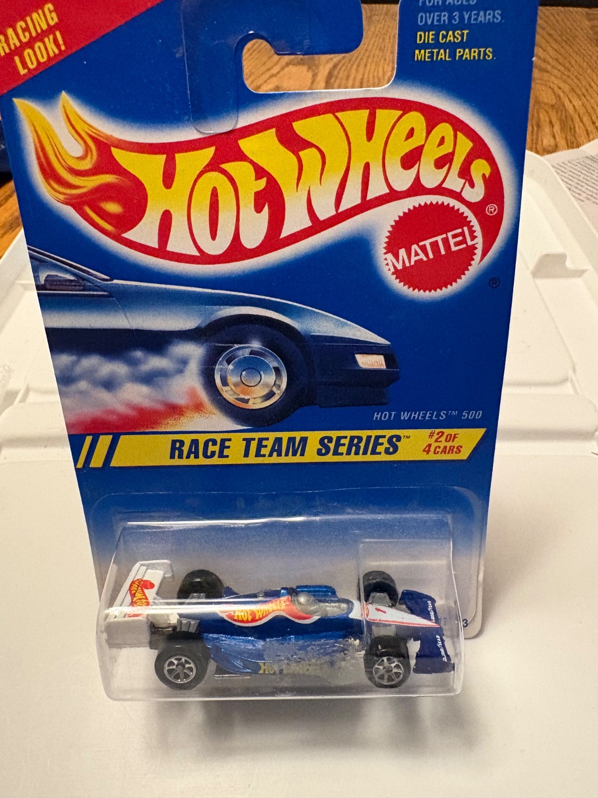 Hot Wheels 1992 Race Team Series #2 of 4 Cars NIP