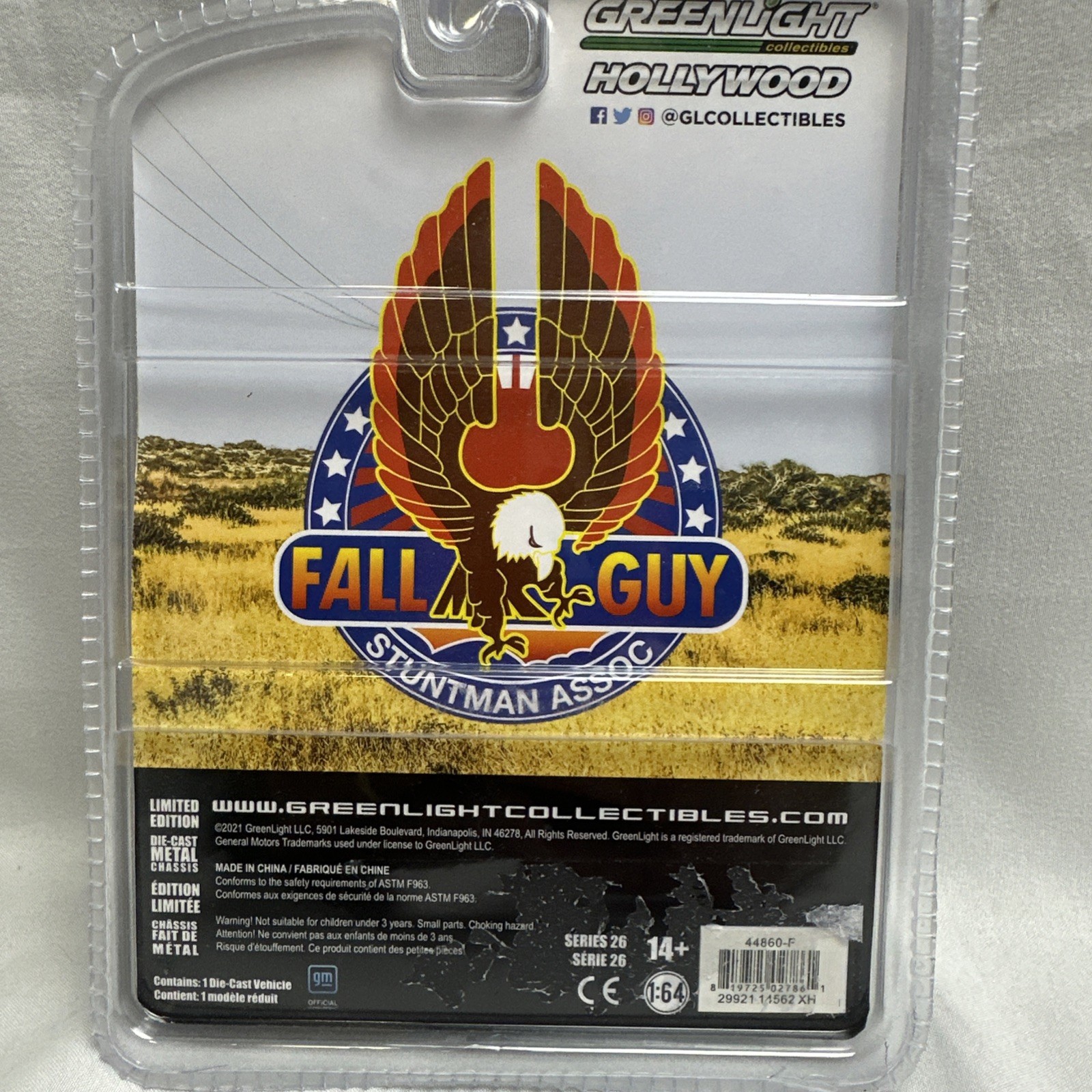 Greenlight Fall Guy 1982 GMC K-2500 4×4 Truck 1:64 44860F Hollywood Series NEW