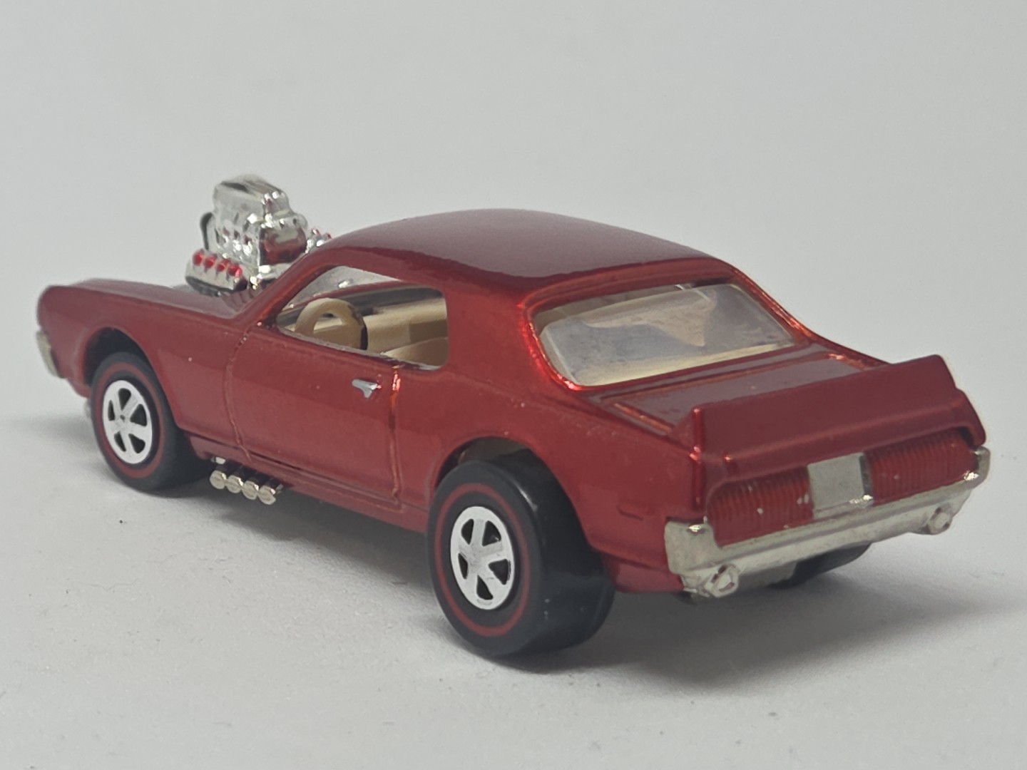 1998 Hot Wheels 30th Anniversary Nitty Gritty Kitty Custom Cougar Red Redline