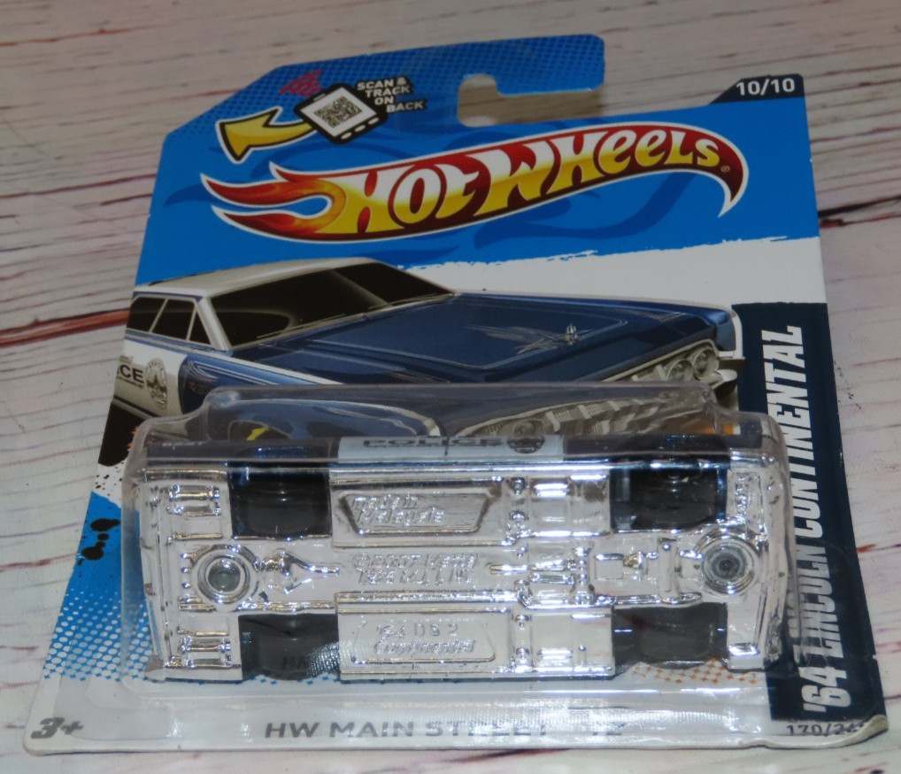 Hot Wheels HW Main Street ’64 Lincoln Continental Police