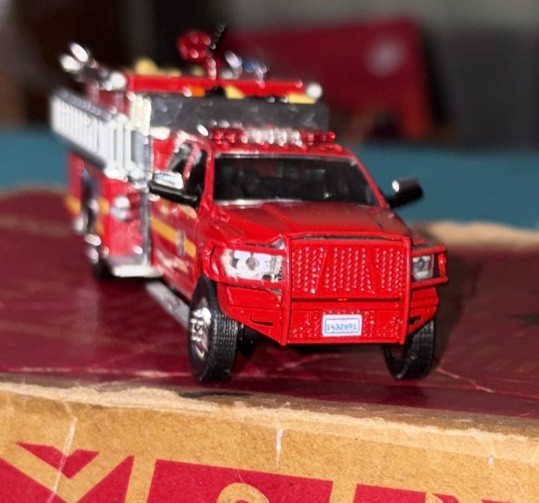 Kitbash Ram 5500 LAcFD Los Angeles County Fire Department Brush Patrol Truck 41