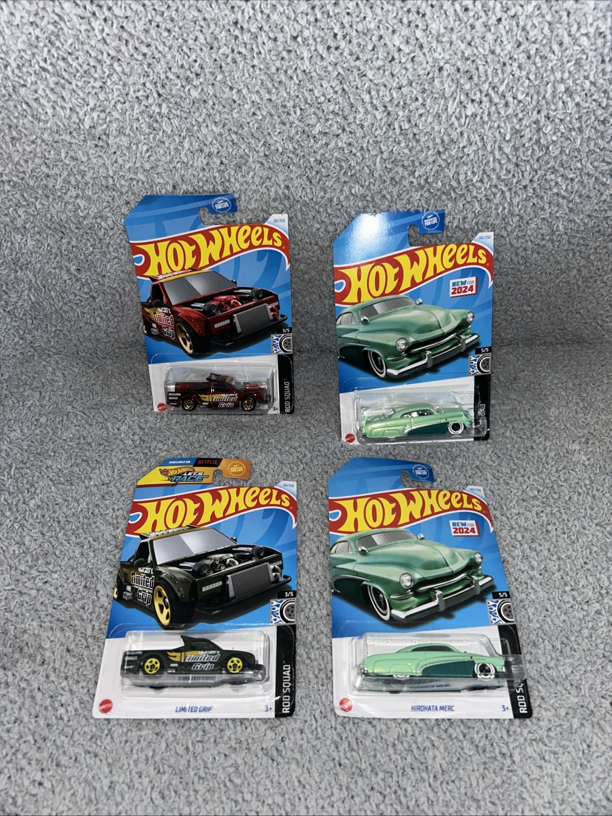 Hot Wheels Rod Squad Series Limited Bundle deal great valve WOW!