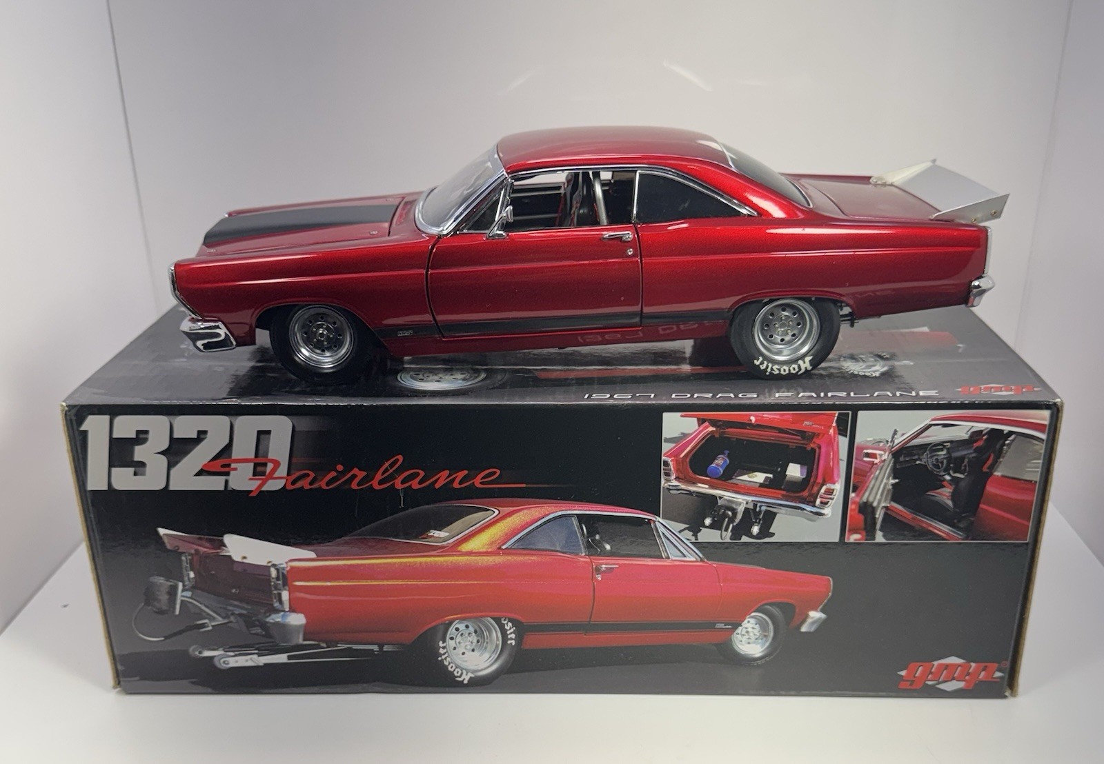 GMP 1/18 Scale FORD FAIRLANE PRO-STREET DRAG “1320 Kings Version”Limited Edition