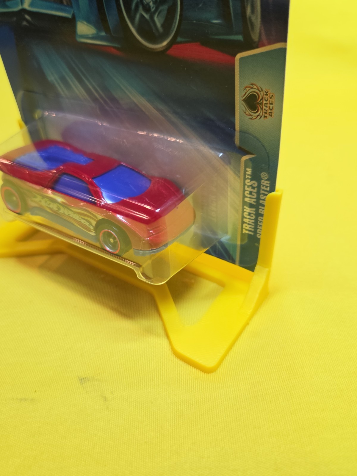 2004 Hot Wheels Track Aces Speed Blaster #203 Red/Blue & Gift 🔥61