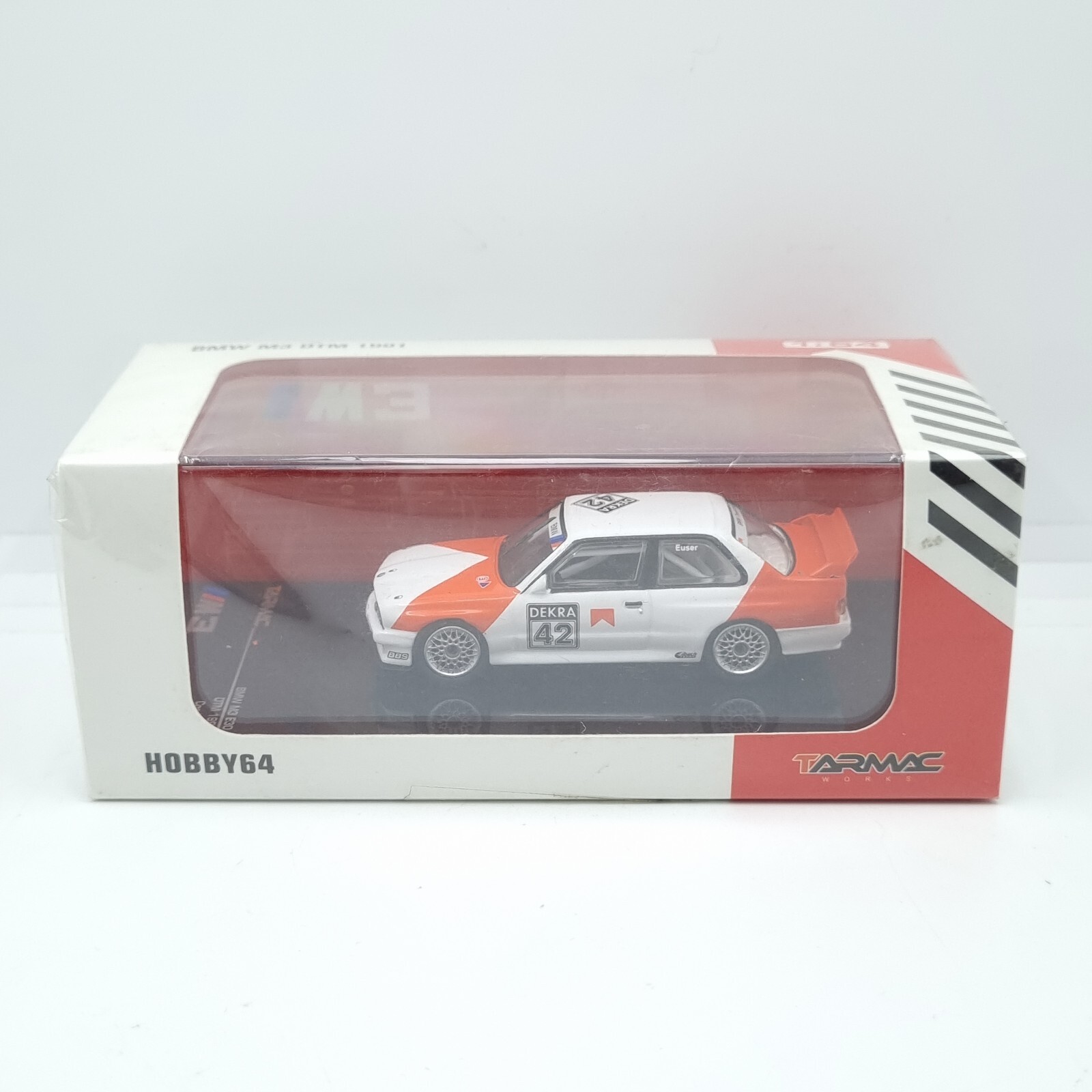 TARMAC WORKS 1991 BMW M3 E30 DTM #42 MARLBORO COR EUSER