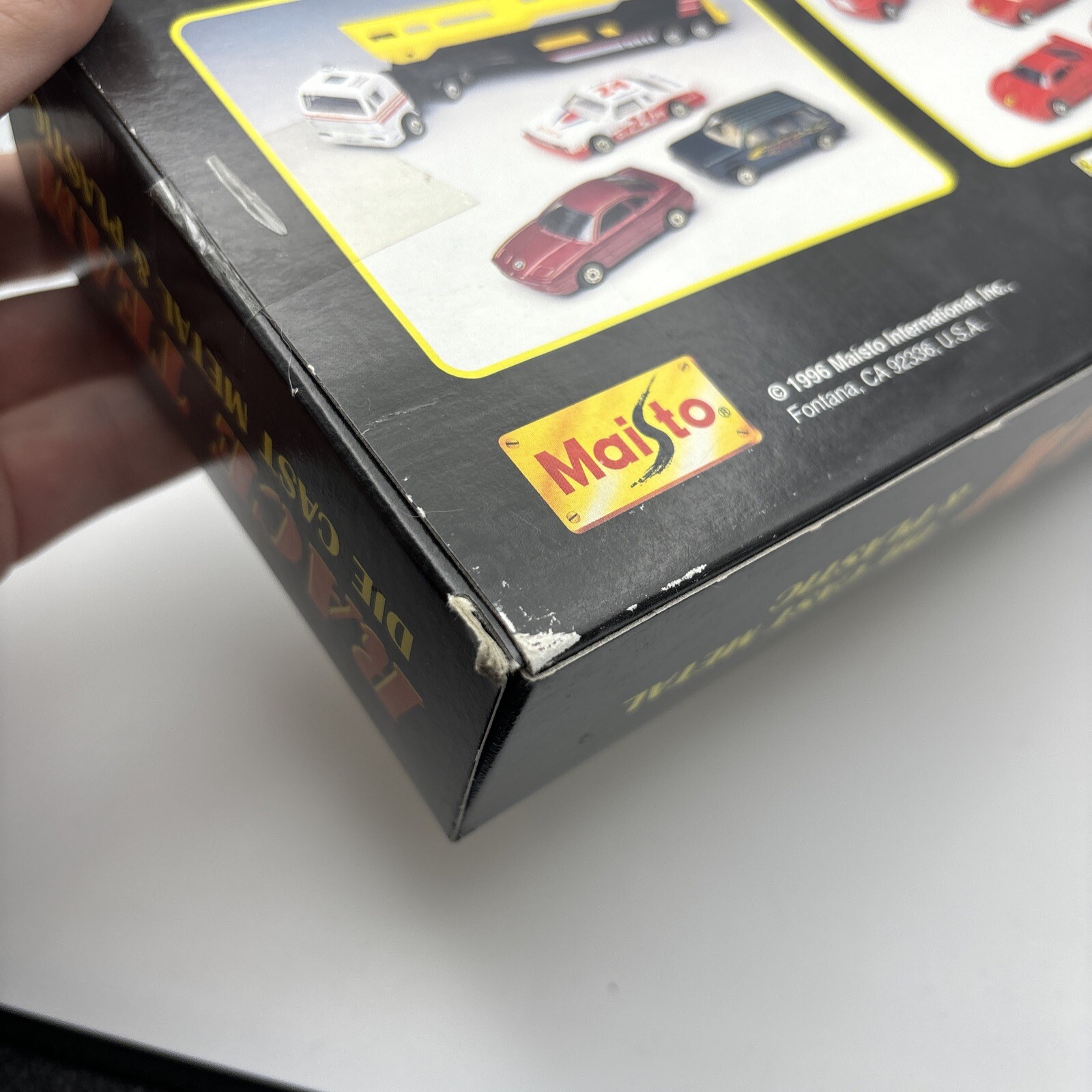 MAISTO Race Team Die-cast metal 4 pieces