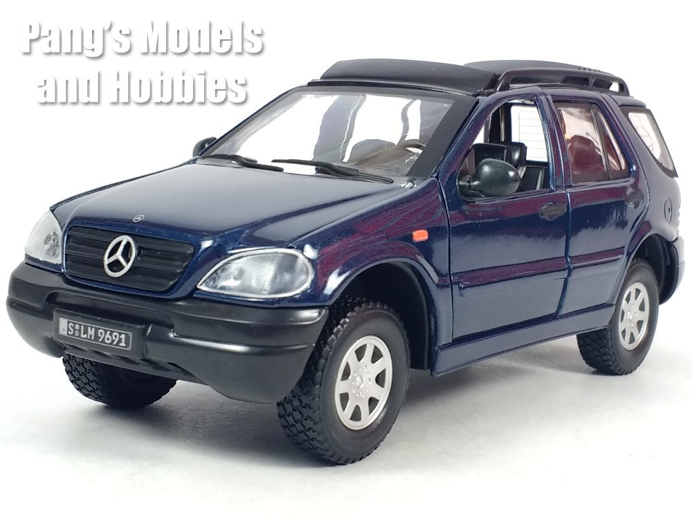 1997 Mercedes-Benz M Class ML-430 W163 1/24 Scale Diecast Model – BLUE