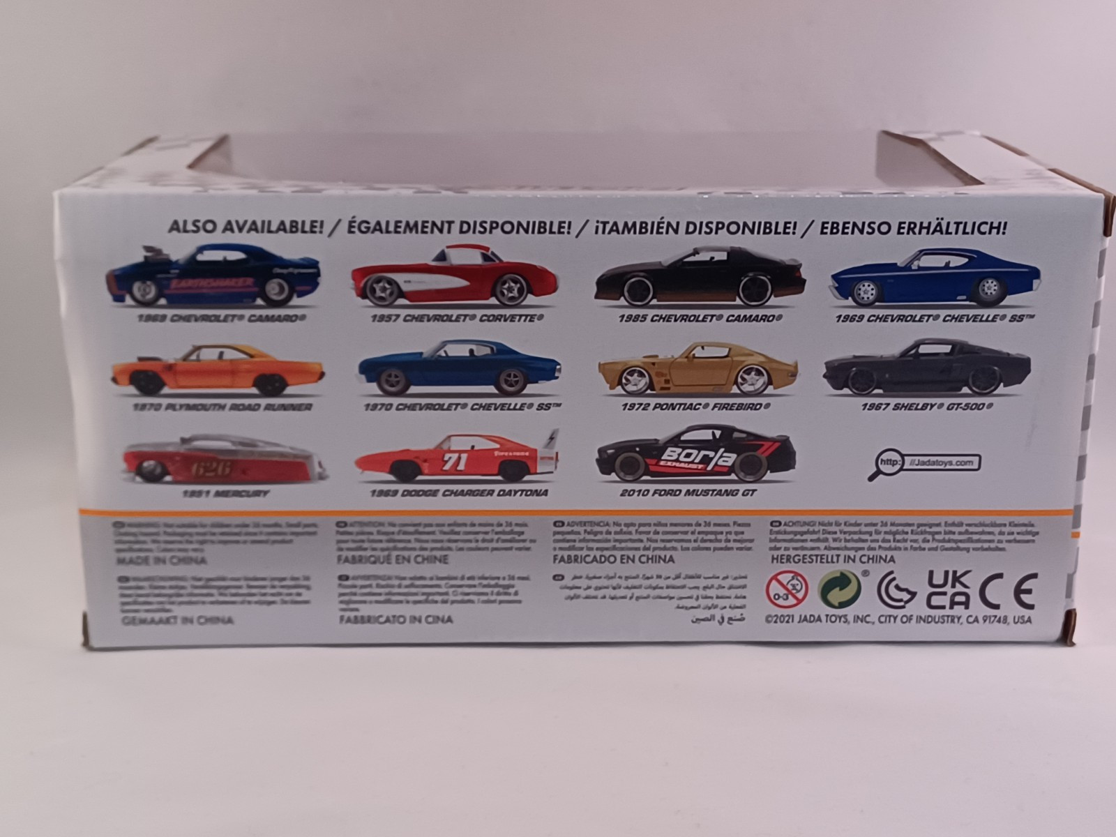 1951 Mercury Chop Top Low Rider Blue w/Flames Jada BigTime Muscle Diecast 1:24