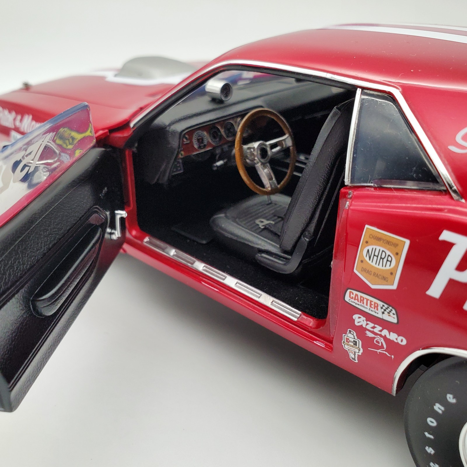 1970 PLYMOUTH HEMI CUDA 1:18 SUPER STOCK MAGAZINE TRITAK & MORGAN