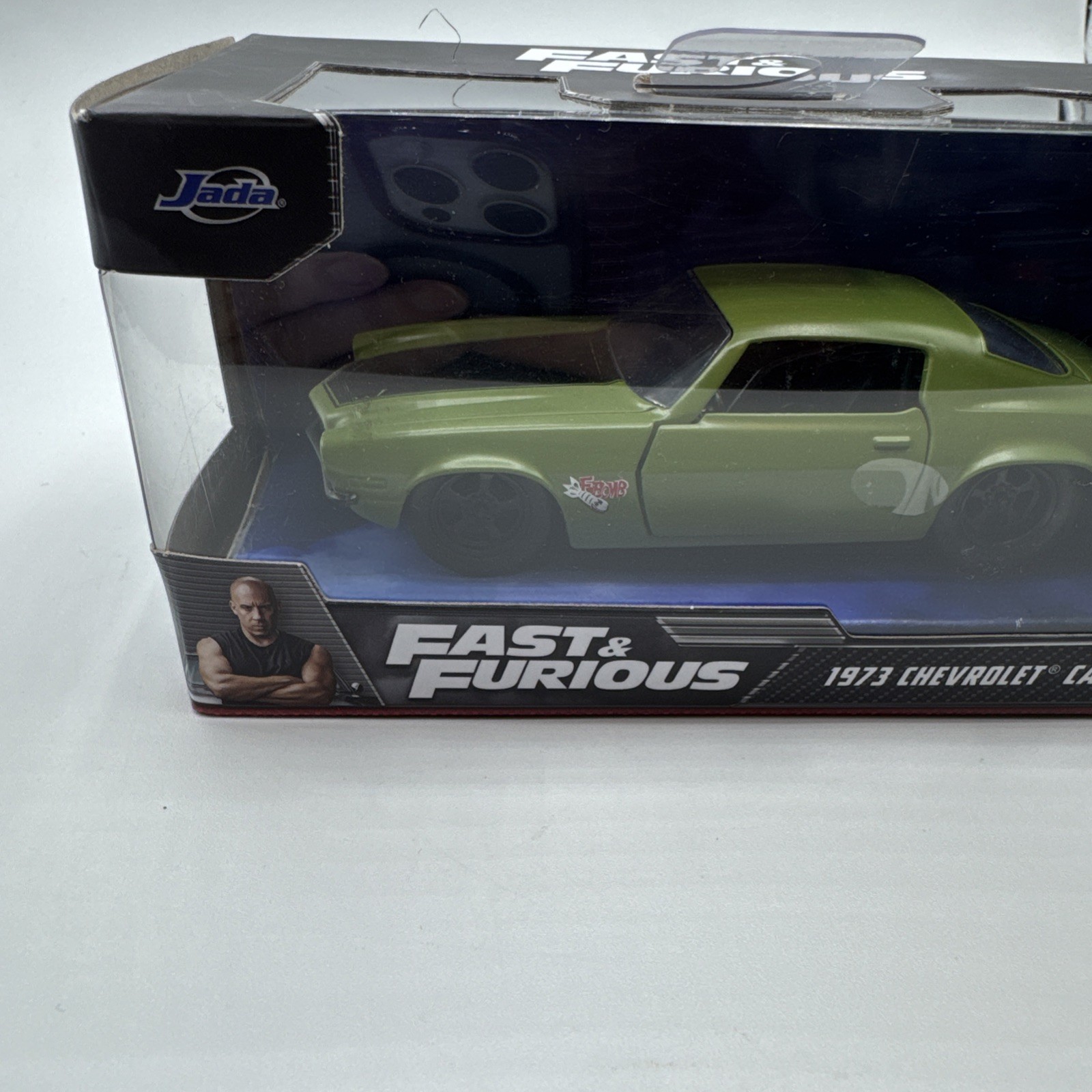 Jada Toys Fast & Furious 1973 Chevrolet Camaro 1:32 Scale Metal Rubber Plastic!