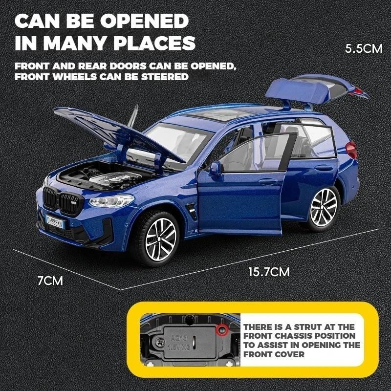 1:32 BMW X3M Alloy Diecast SUV Car Model Sound/Light Toy Vehicle Gift NEW