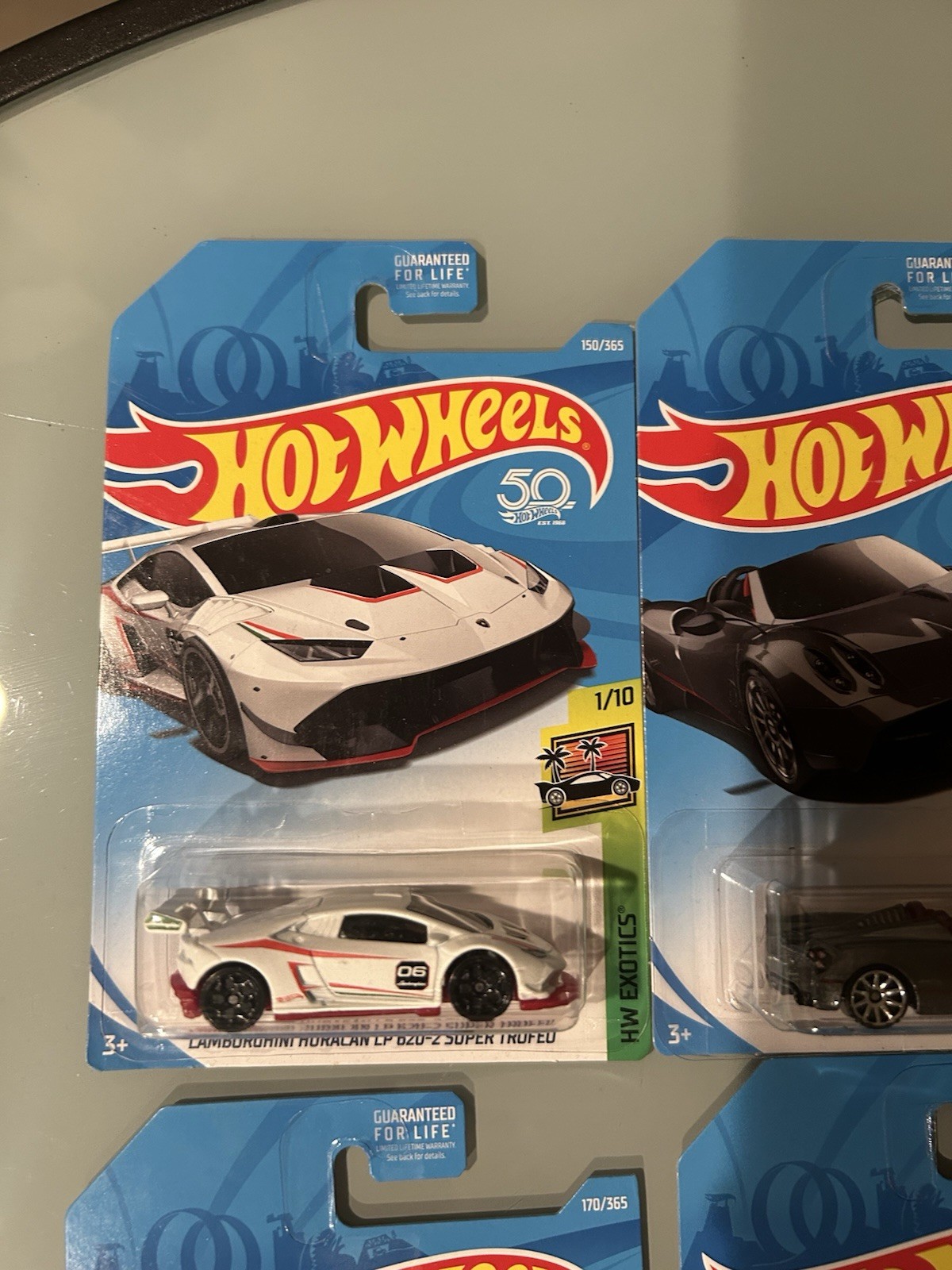 Hot Wheels 2018 HW Exotics COMPLETE SET 1-10 50th Anniversary (Bundle)