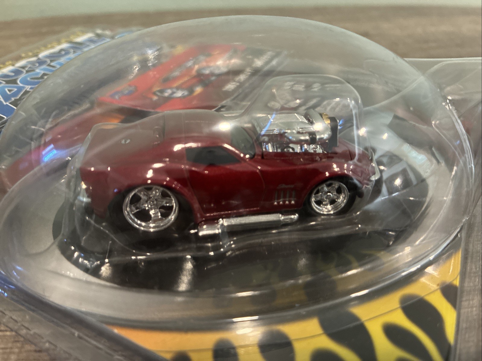 Muscle Machines Series 5 1969 Chevy 69 Corvette Vortech Chevrolet Red 1:64