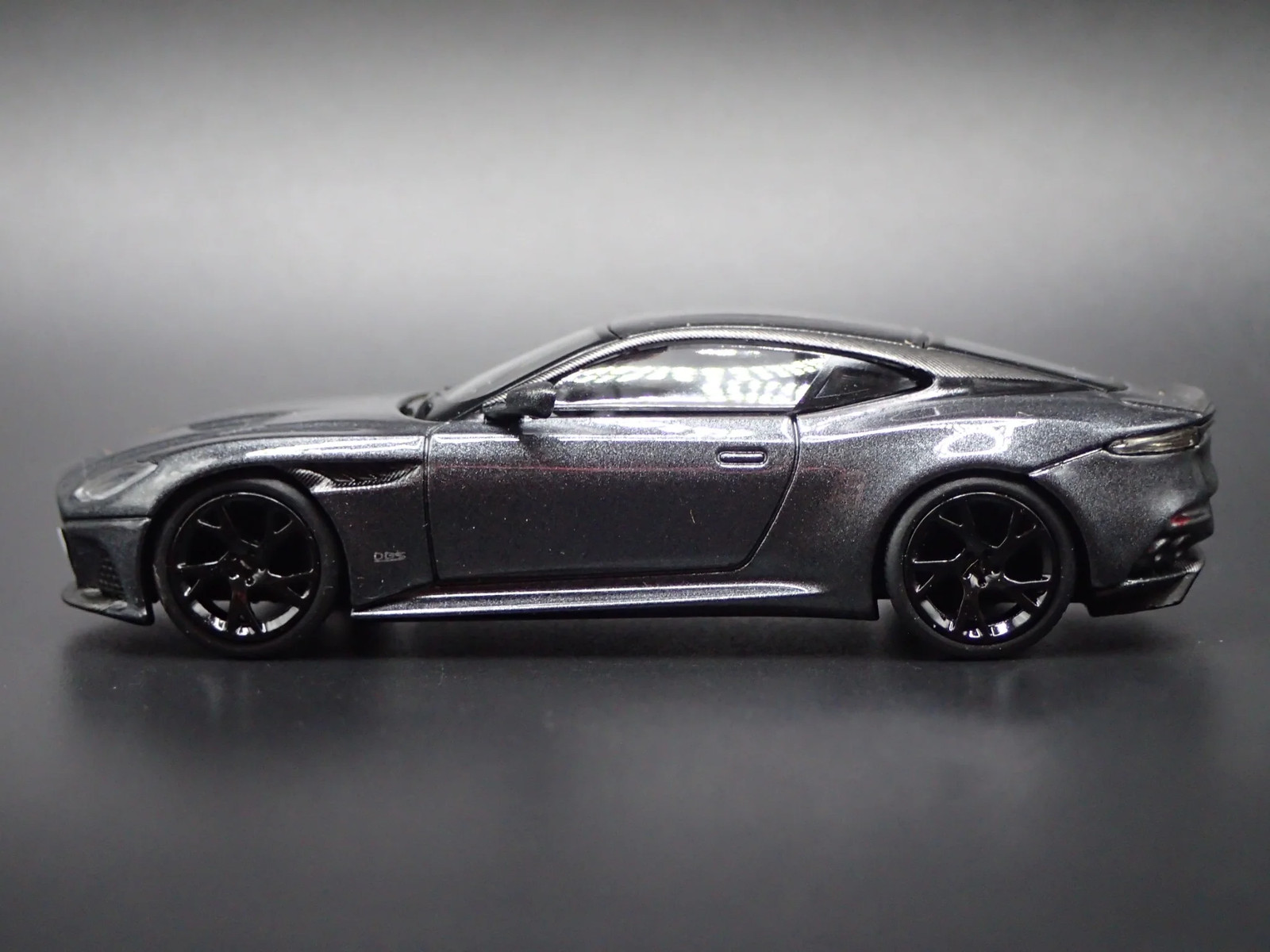 2018-2024 ASTON MARTIN DBS 007 NO TIME TO DIE GRAY 1/64 SCALE DIECAST MODEL CAR