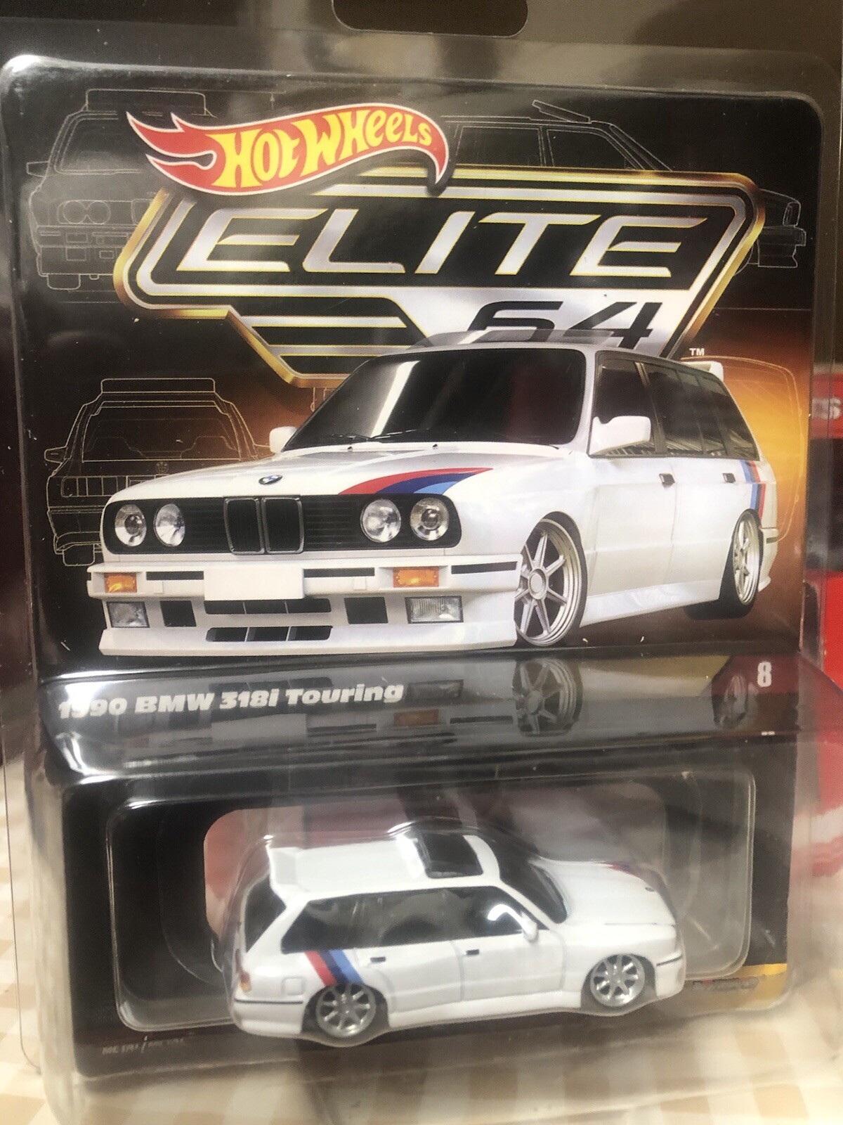 2023 Hot Wheels Mattel Creations HNJ60 Elite 64 1990 BMW 318i Touring