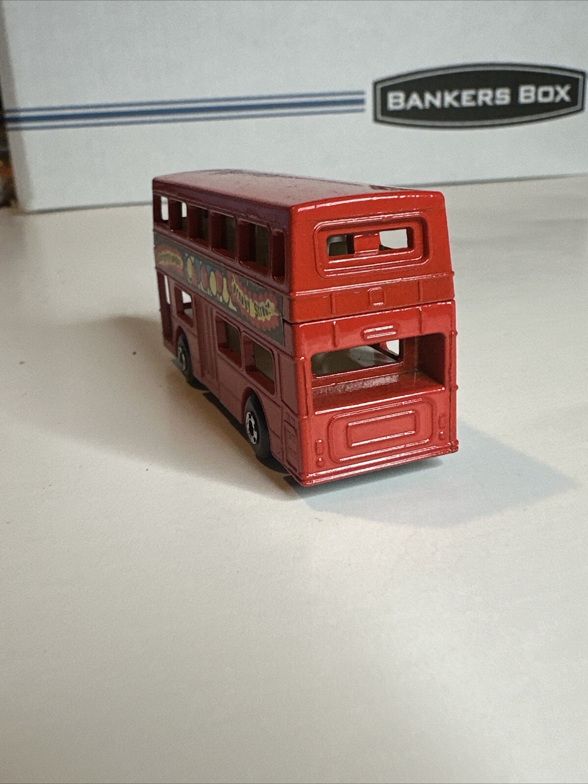 Matchbox Lesney Superfast No.17 “Swinging London 1972 The Londoner Black Bottom