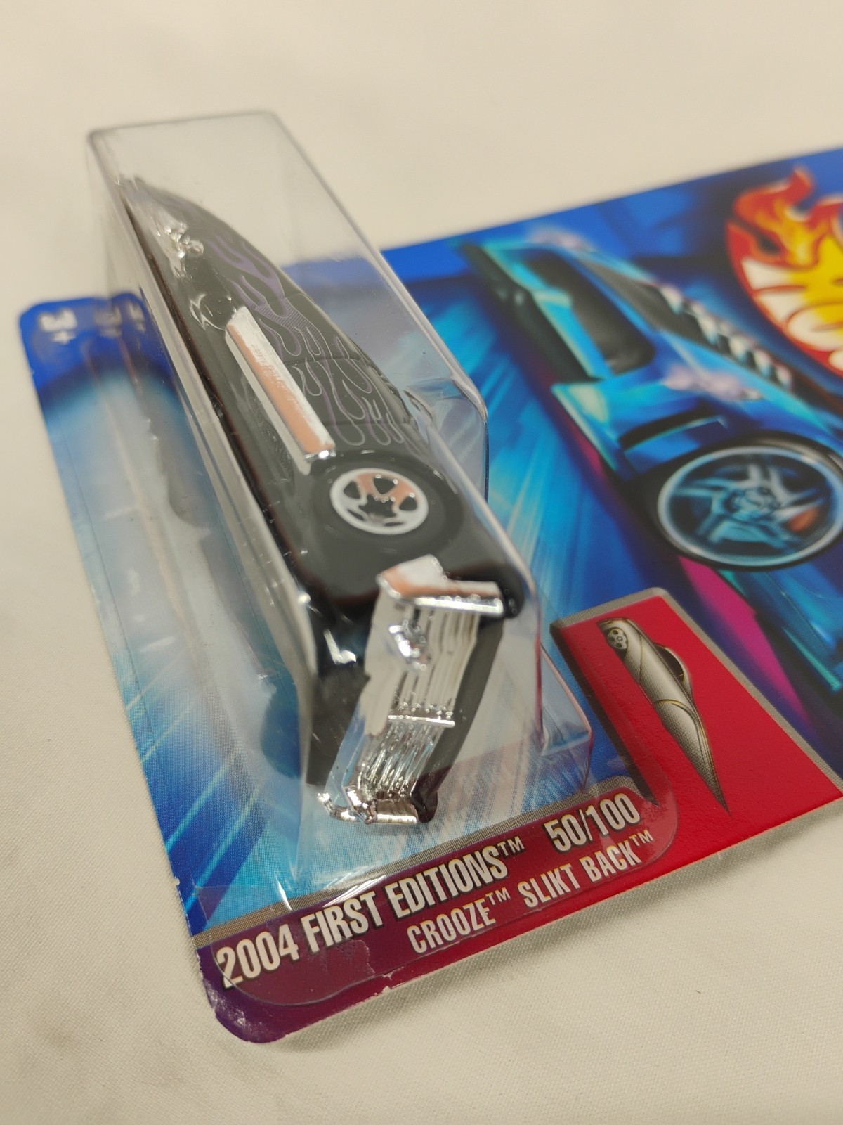 2004 Hot Wheels First Editions 050 Crooze Slikt Back 50/100