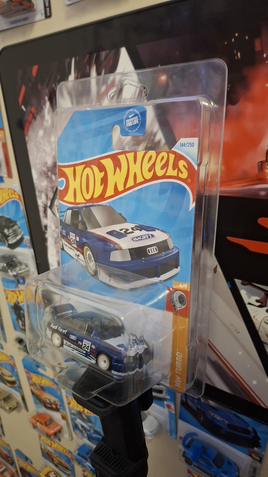 Hot Wheels Audi 90 Quattro HW Super Treasure Hunt Spectroflame Unopened