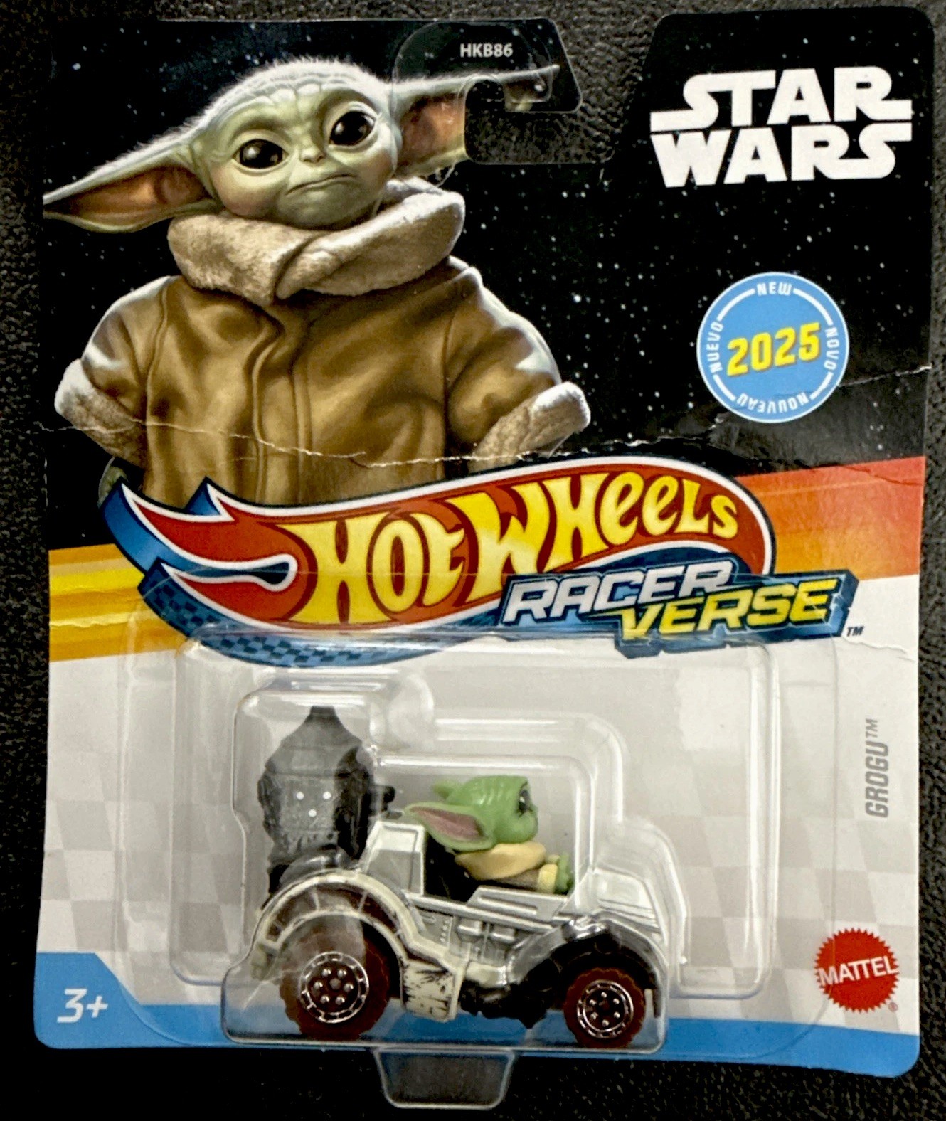 2025 Hot Wheels RacerVerse Star Wars Grogu – (RARE) NEW 🔥FREE SHIPPING