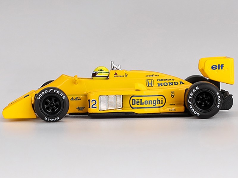 LOTUS 99T #12 SENNA WINNER F1 MONACO GP (1987) 1/64 BY MINI GT MGT01088